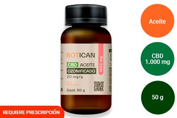 CBD Aceite ozonificado 1000 de Botican